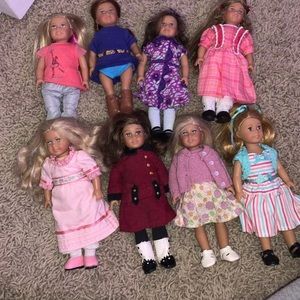 american girl mini dolls
